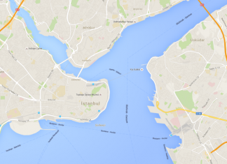Mapa de Estambul